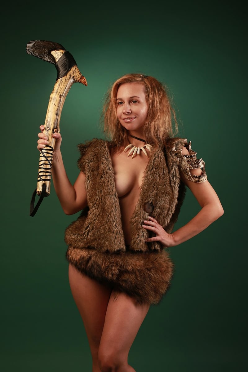 Cave woman